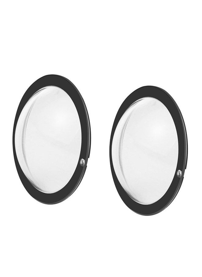 PULUZ - 2pcs Panoramic Camera Lens Guards Lens Protective Cover Lens Protector Compatible with Insta360 X3 Camera - Image 1