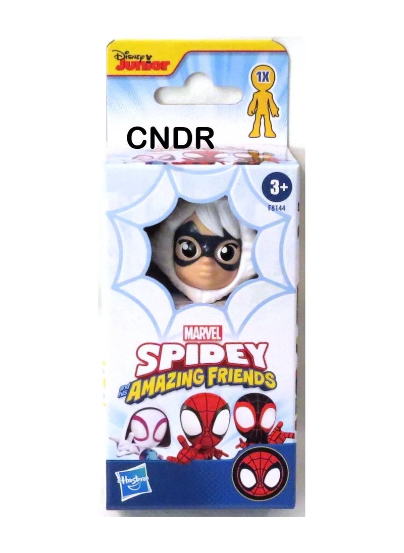SPIDEY AND HIS AMAZING FRIENDS تمثال بطل مارفل سبايدي وأصدقائه المذهلين 4 بوصة لعبة أكشن سوبر هيرو ألعاب للأطفال من سن 3 سنوات وما فوق  - Image 1
