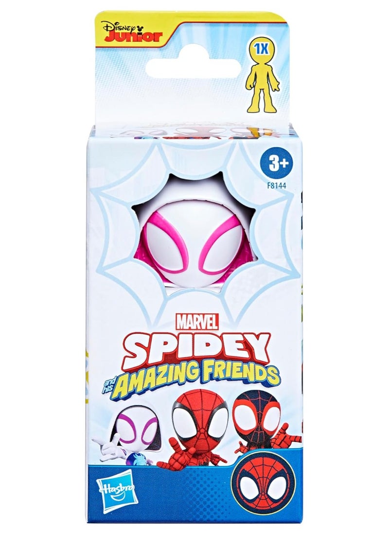 SPIDEY AND HIS AMAZING FRIENDS تمثال بطل مارفل سبايدي وأصدقائه المذهلين 4 بوصة لعبة أكشن سوبر هيرو ألعاب للأطفال من سن 3 سنوات وما فوق  - Image 2