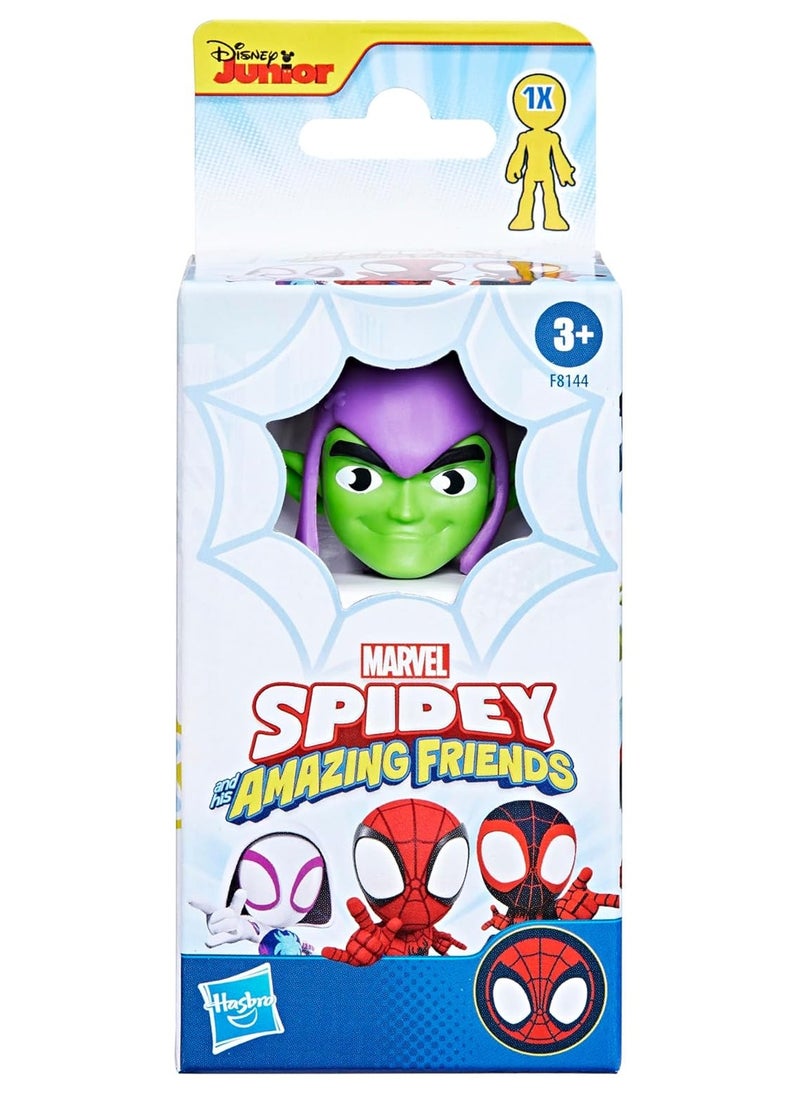 SPIDEY AND HIS AMAZING FRIENDS تمثال بطل مارفل سبايدي وأصدقائه المذهلين 4 بوصة لعبة أكشن سوبر هيرو ألعاب للأطفال من سن 3 سنوات وما فوق  - Image 4