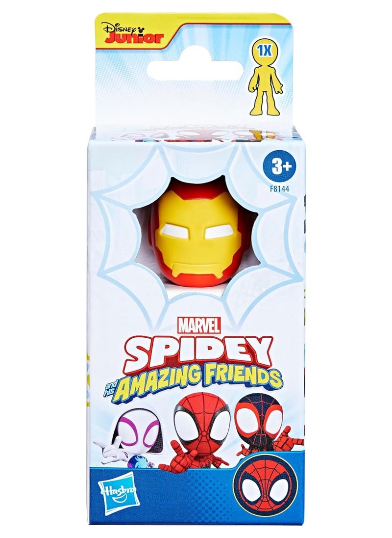SPIDEY AND HIS AMAZING FRIENDS تمثال بطل مارفل سبايدي وأصدقائه المذهلين 4 بوصة لعبة أكشن سوبر هيرو ألعاب للأطفال من سن 3 سنوات وما فوق  - Image 5