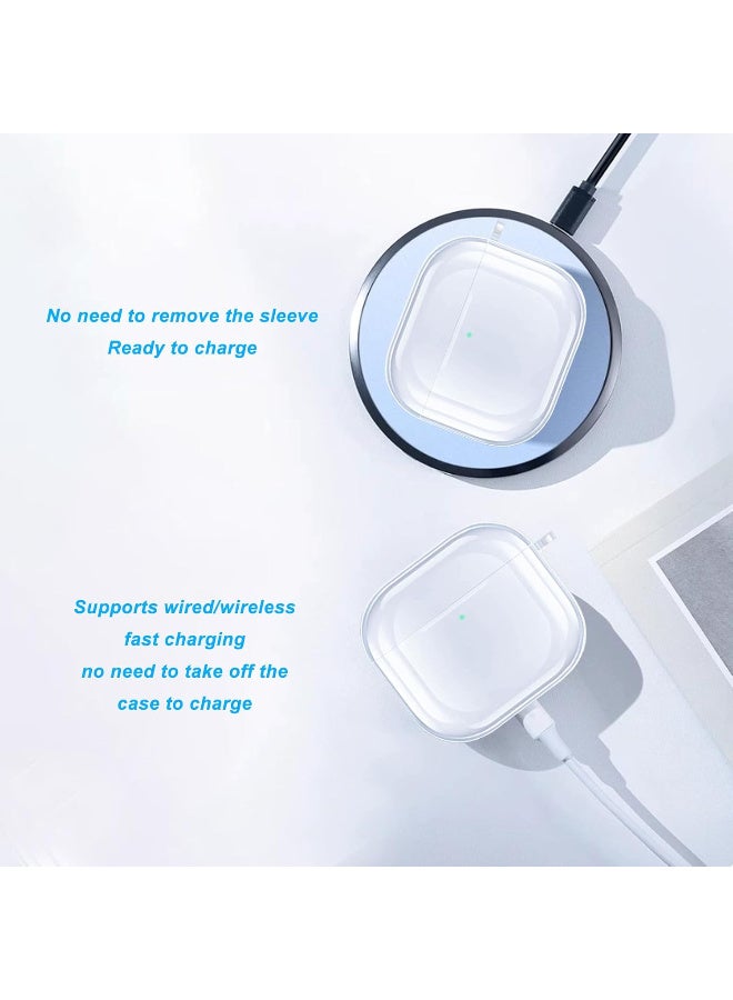 Clear Cover for AirPods 4 Case, Shock Resistant & Drop Protection, with Lanyard  - Image 3