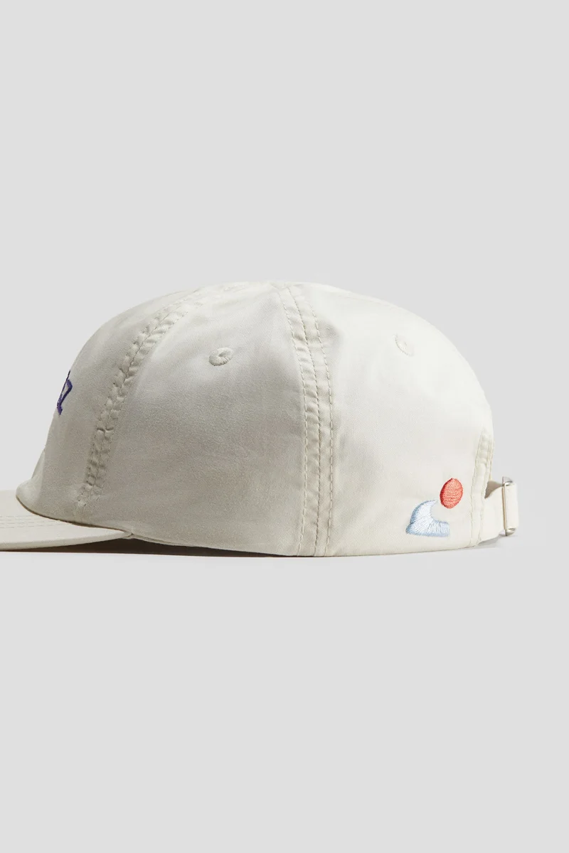 H&M Embroidery-motif cotton twill cap