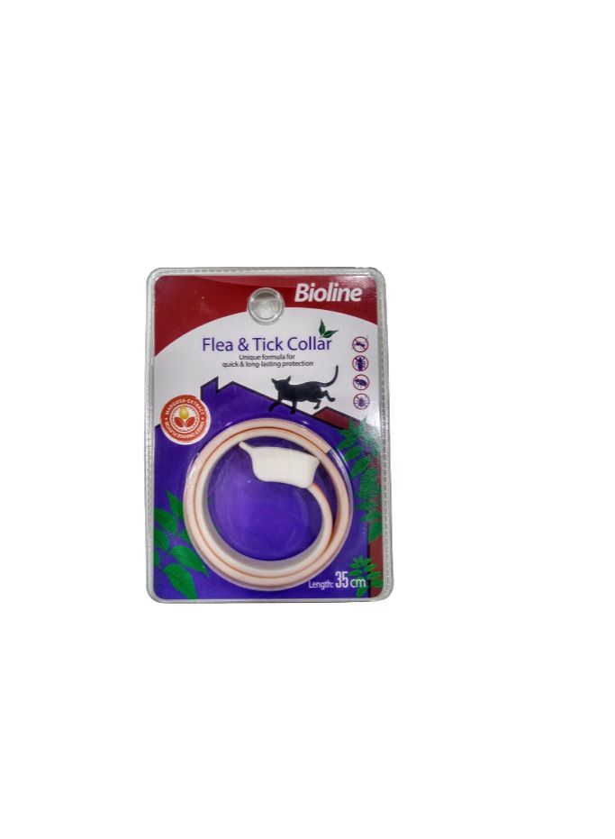 Bioline Flea and Tick Collar For Cat 35cm