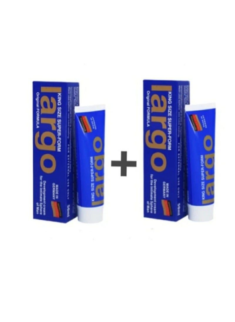 Gel - Two packages of lubricating cream for men from the original Largo - Image 1