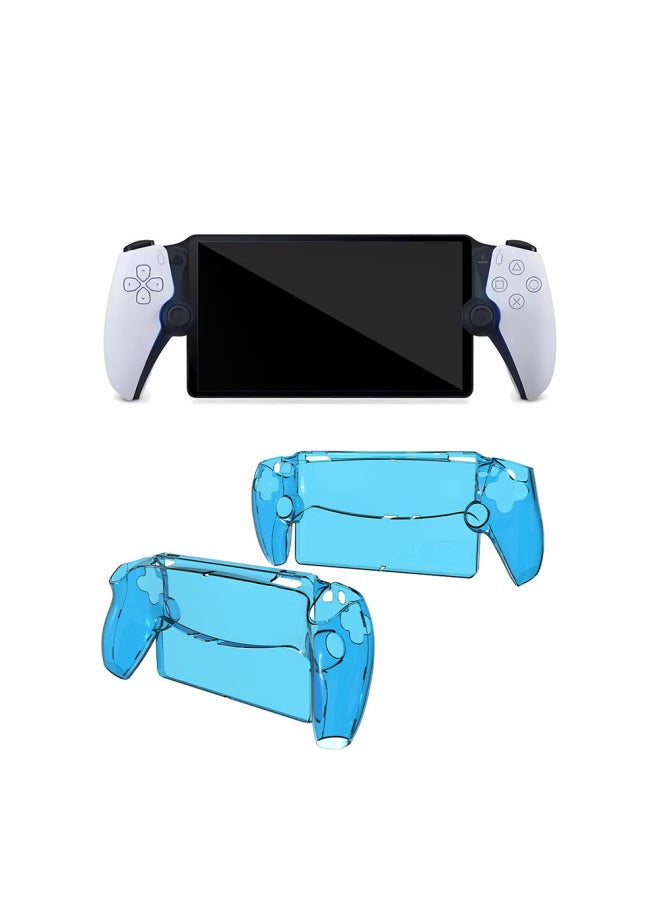 Generic Suitable For PS5 Portal Transparent Crystal Case Anti-scratch Anti-drop PS5 Streaming Handset Protective Case PC Hard Case-Model:Translucent Blue  - Image 4
