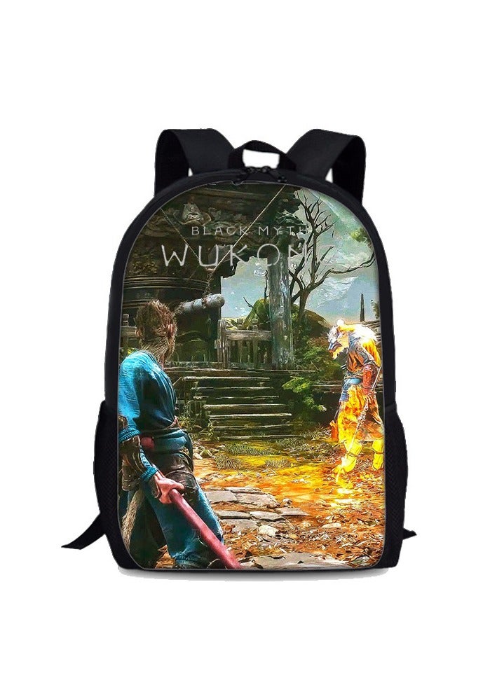 Wukong New Black myth  wu kong Gaming Backpack28*44*13cm - Image 1