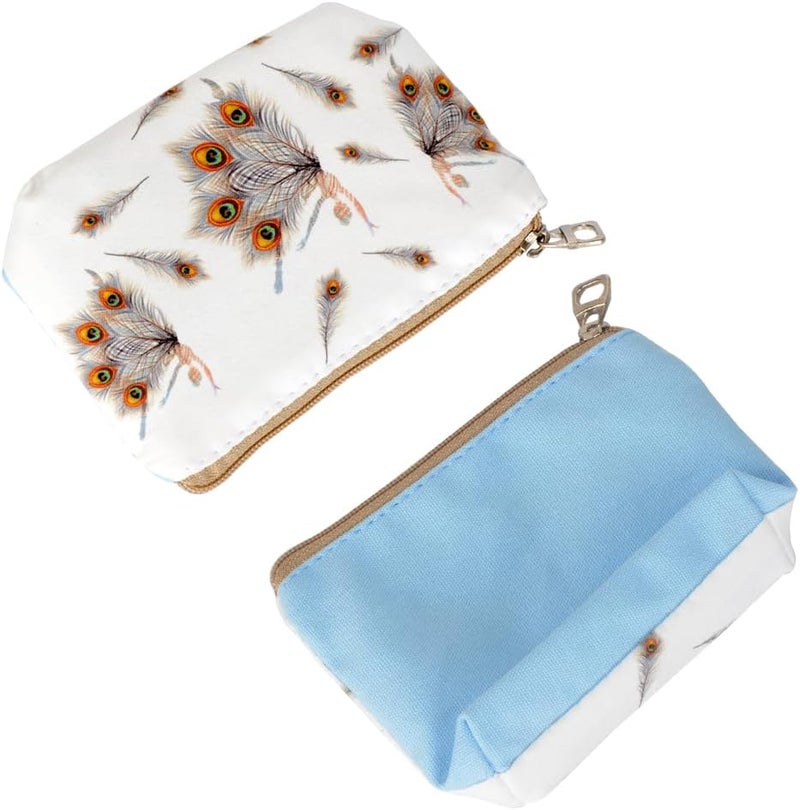 ARRIZO Women and Girls Cute Fashion Coin Purse Wallet Bag Change Pouch Key Holder - Image 3