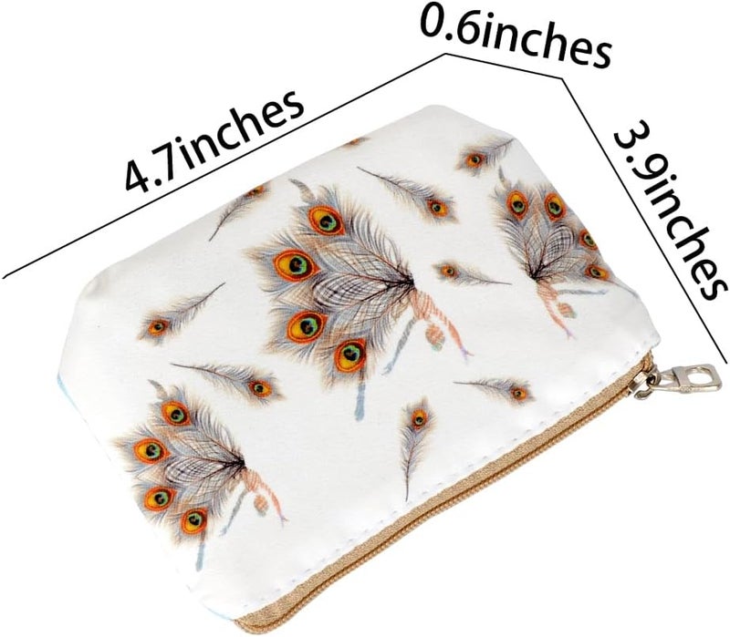 ARRIZO Women and Girls Cute Fashion Coin Purse Wallet Bag Change Pouch Key Holder - Image 2