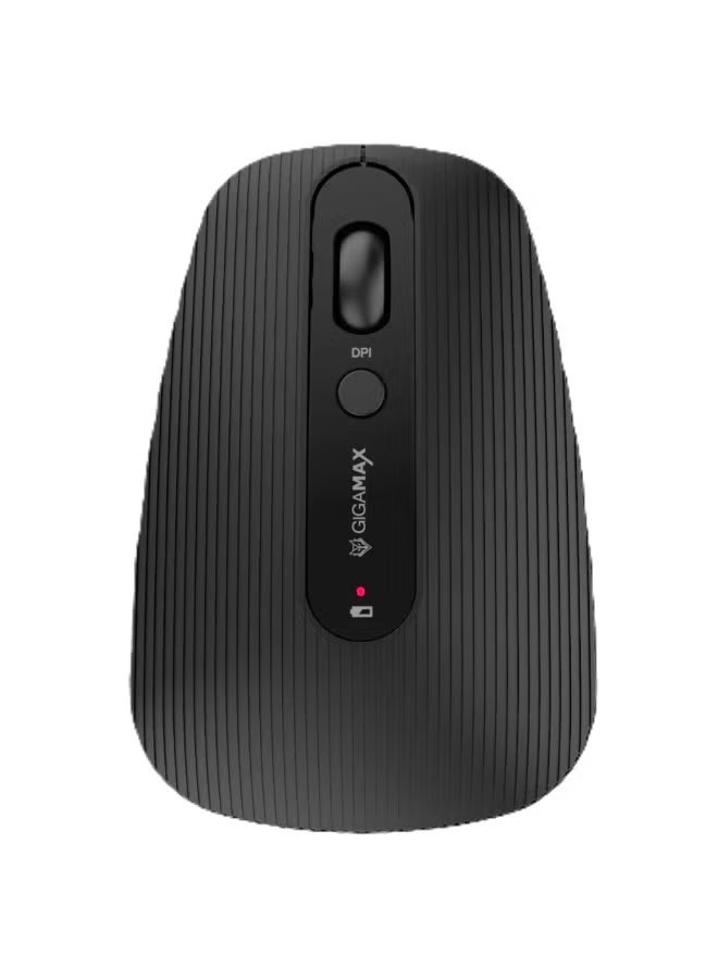 Gigamax GM20 Dual Mode Wireless Mouse with 2.4GHz & Bluetooth 5.0 – Rechargeable USB-C Design with Adjustable DPI for Multi-Device Use Slim Ergonomic Mouse with Magnetic Cover & Long Battery Life – Seamless Connectivity for Laptop, Tablet, PC & Smartphone - Image 1