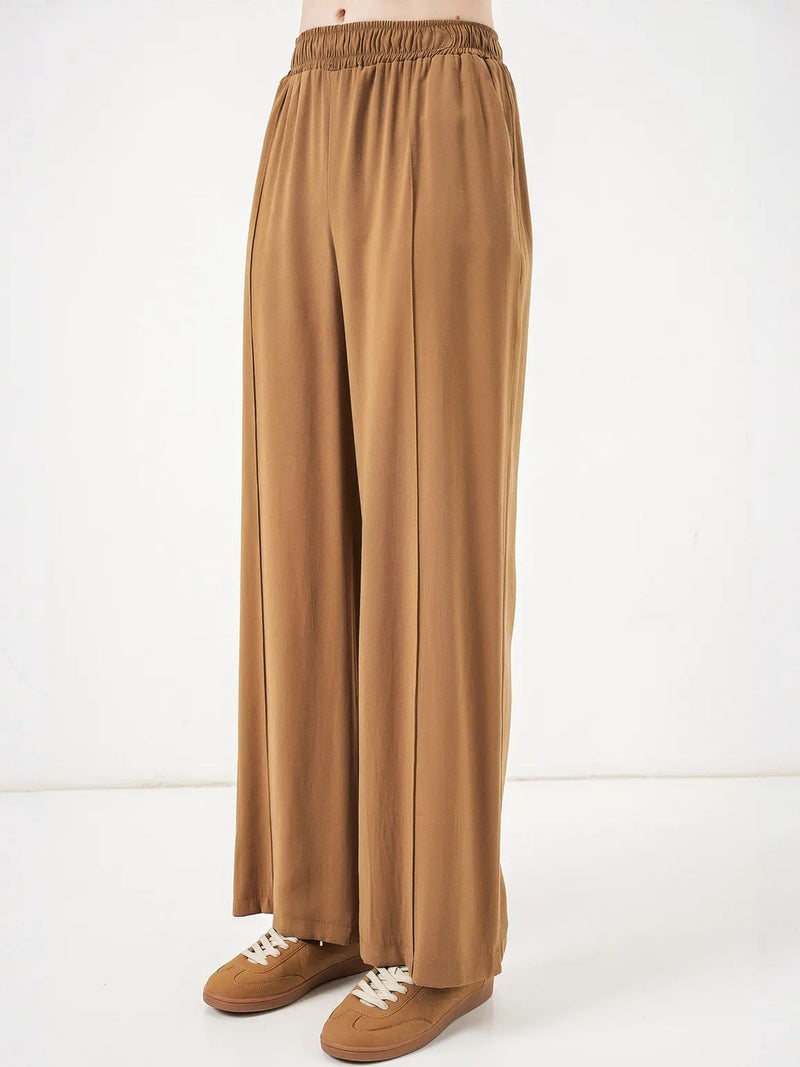 BIG DART BDART Wide Leg Trousers with Elastic Waist - Image 4