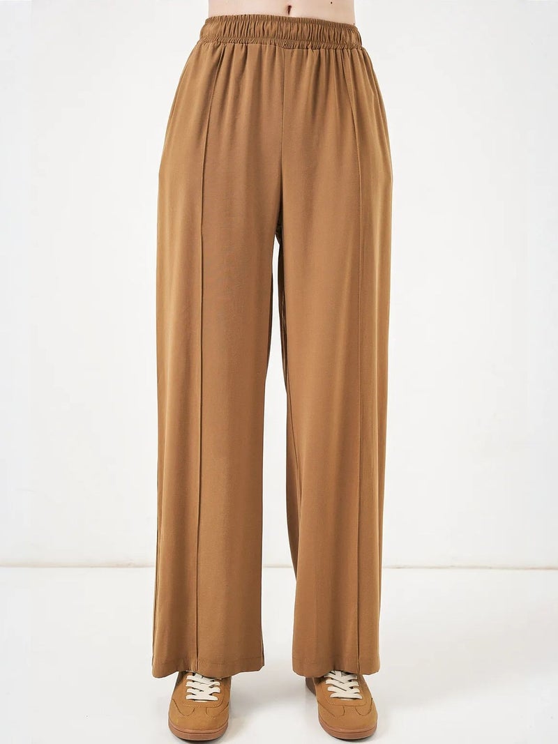 BIG DART BDART Wide Leg Trousers with Elastic Waist - Image 2
