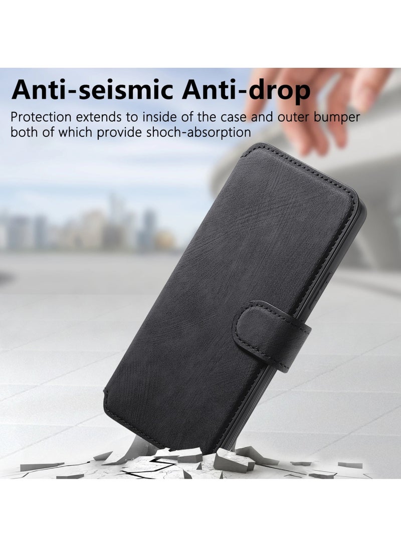 general Honor 200 Lite Magnetic Separate Flip Phone Case 2-in-1 Strong Magnetic Card Insertion Leather Case Precise Adaptation Drop-proof Wear-resistant Convenient and Practical - Image 2