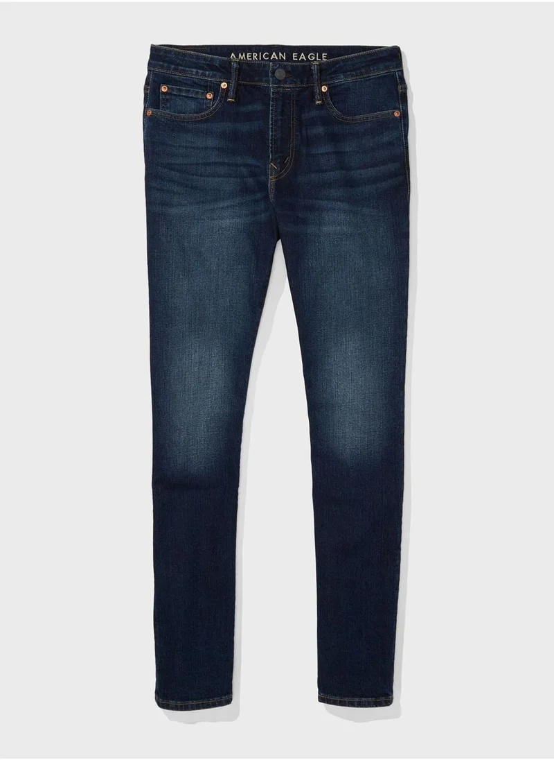 American Eagle Airflex+ Rinse Wash Skinny Fit Jeans