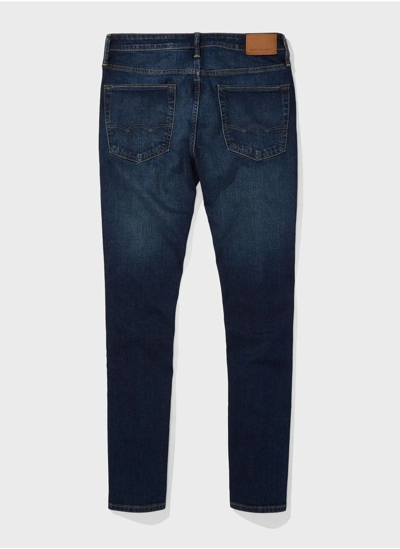 American Eagle Airflex+ Rinse Wash Skinny Fit Jeans