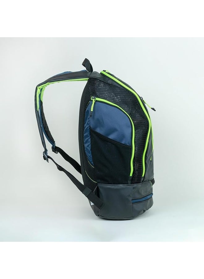 نابايجي حقيبة ظهر للسباحة سعة 27 لترًا - أسود وأصفر - Image 4