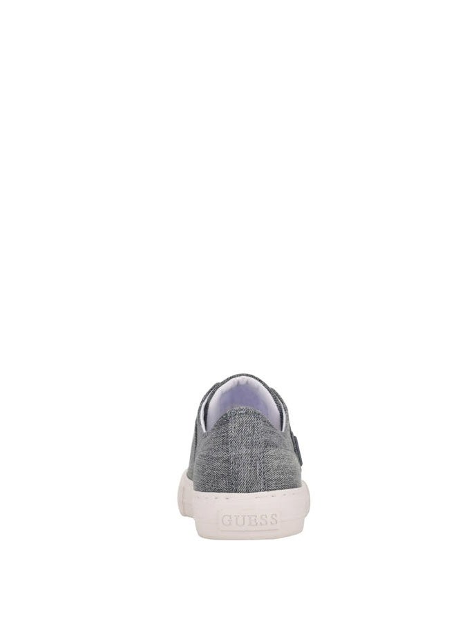 GUESS جيس للنساء حذاء رياضي برانزي، جينز أزرق، 5.5 - Image 3