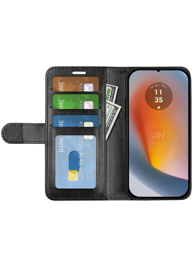 S-TOP Case For Motorola Edge 50 Fusion R64 Texture Horizontal Flip Leather Phone Case - Image 4