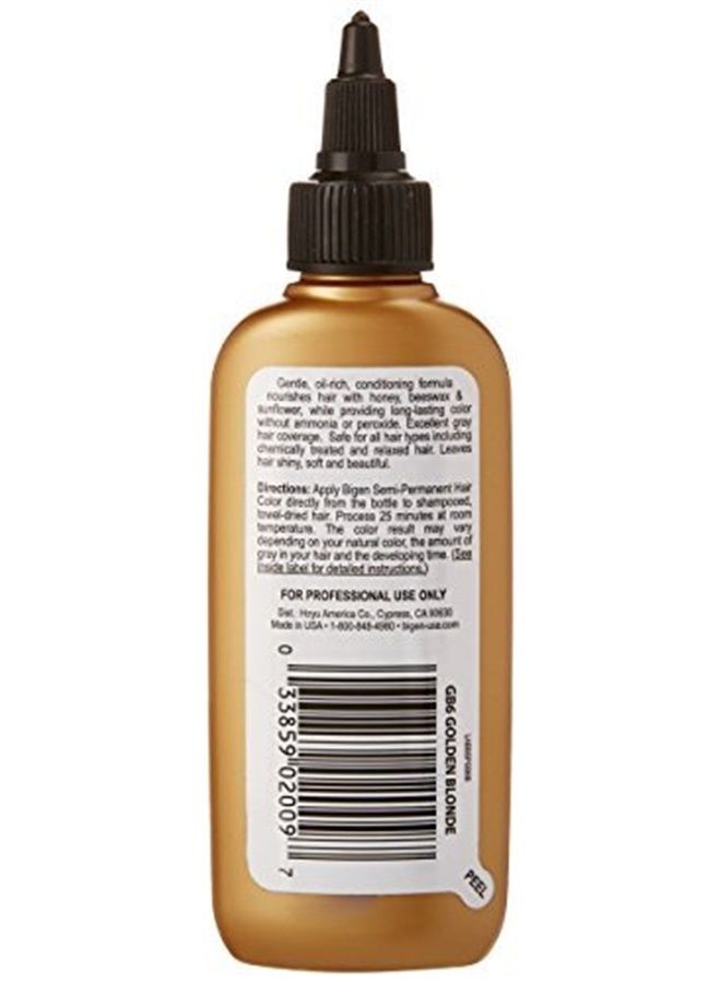Bigen Semi Permanent Hair Color BSPGB6 Golden Blonde, 3 Fl Oz - Image 2