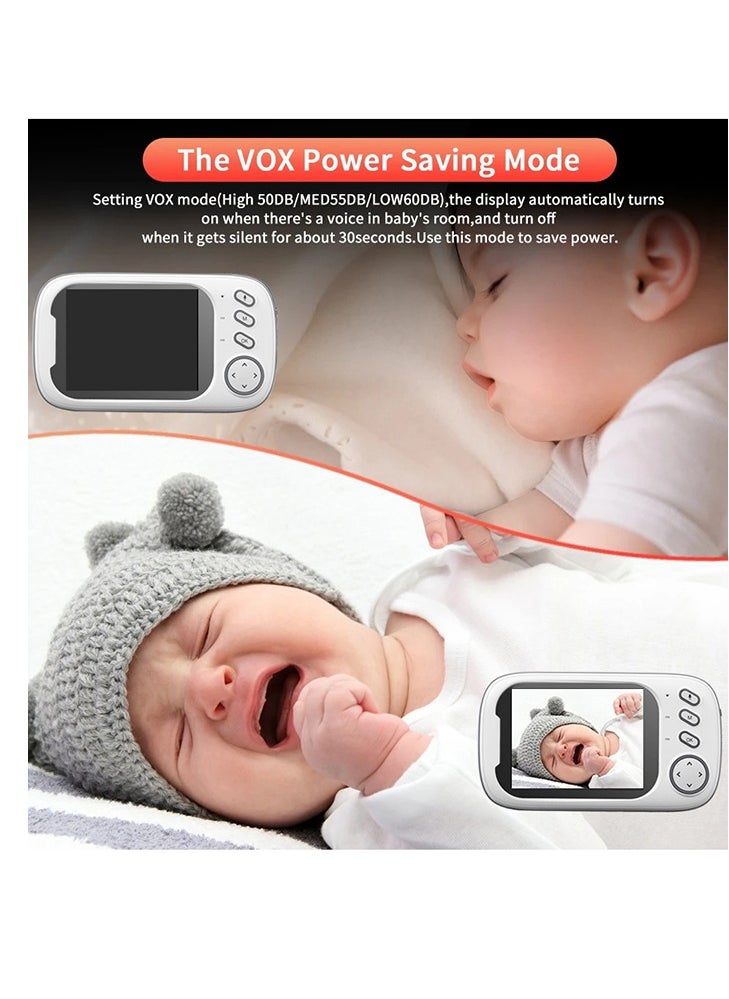 Generic - Wireless Video Baby Monitor,3.5 Inches Night Vision LCD Two Way Call - Image 1