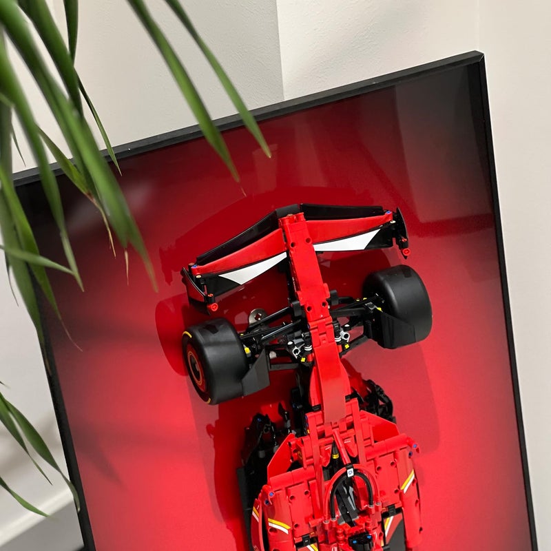 iLuane Display Wallboard for LEGO Technic SF-24 42207 Model Car Building Sets, Adult Collectibles Wall Mount, Room or Office Decor for Men & Women, Gradient Color (No Car Included) - Image 2