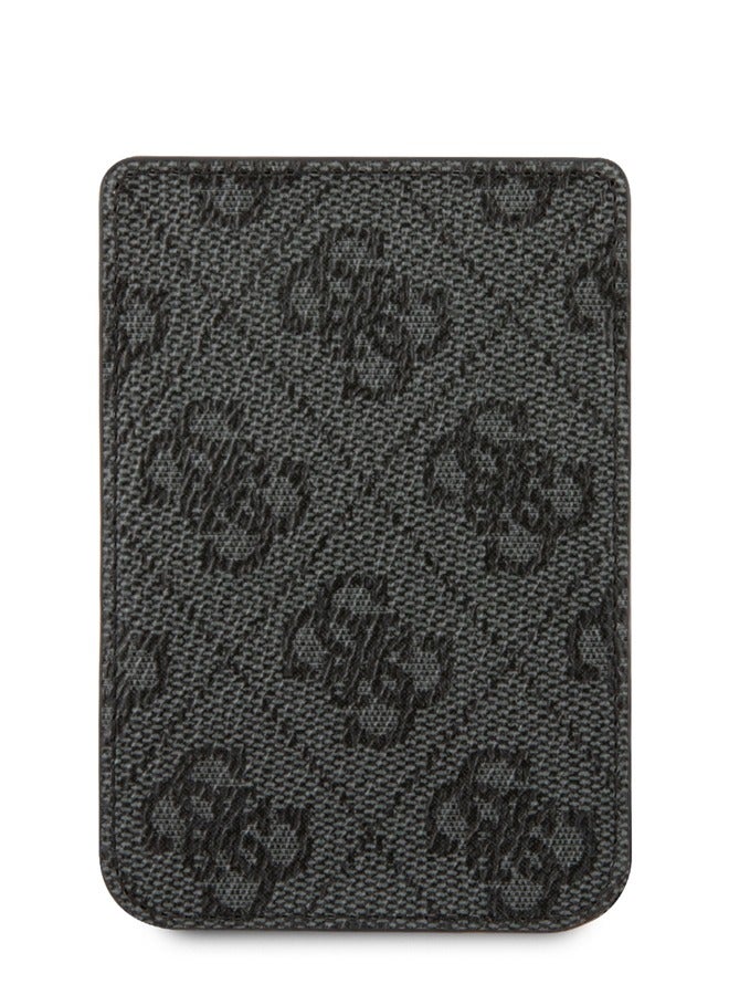 GUESS 4G Triangle Wallet Cardslot with Magsafe - Black - Image 3