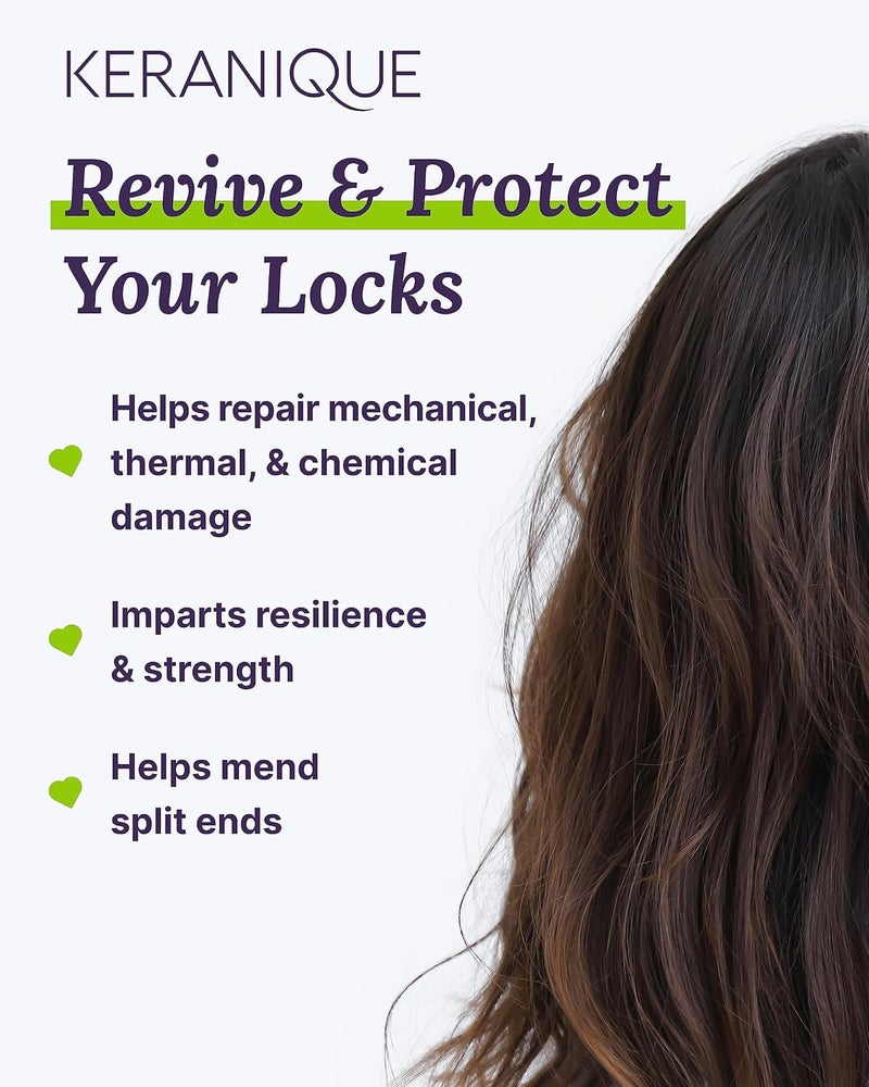 Keranique Replenishing Keratin Conditioner Damage Control 8 Fl Oz - Image 3