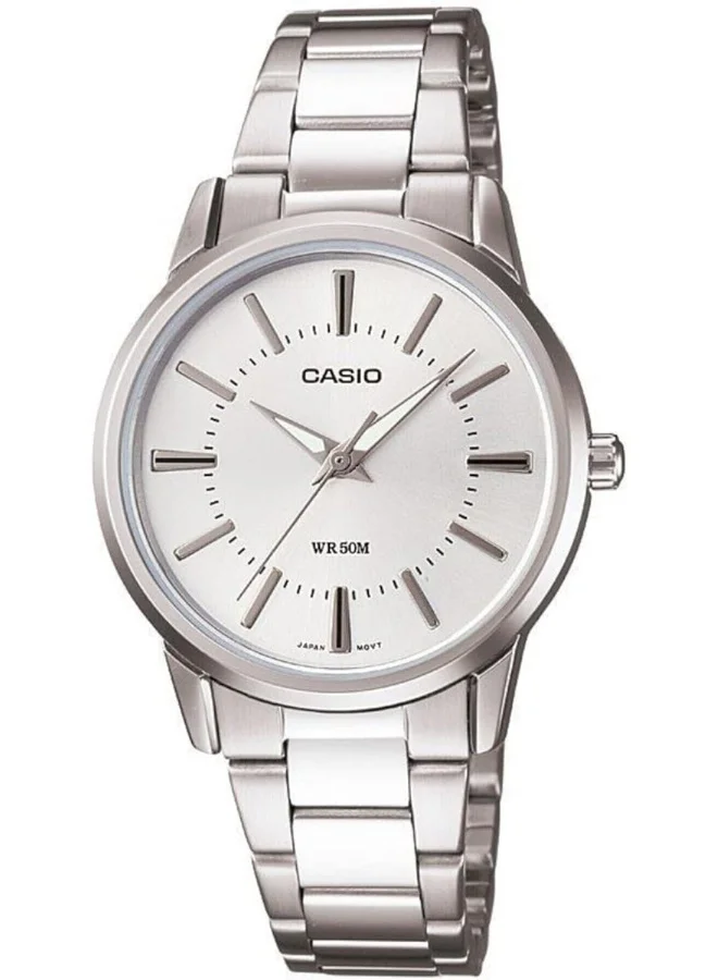 كاسيو For Women's Analog Stainless Steel Watch