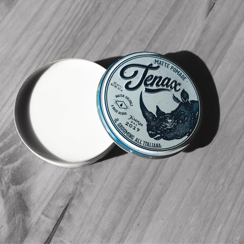 Tenax Water Based Matte Pomade, Medium Hold with Matte Finish 4.2 Ounces - Image 3