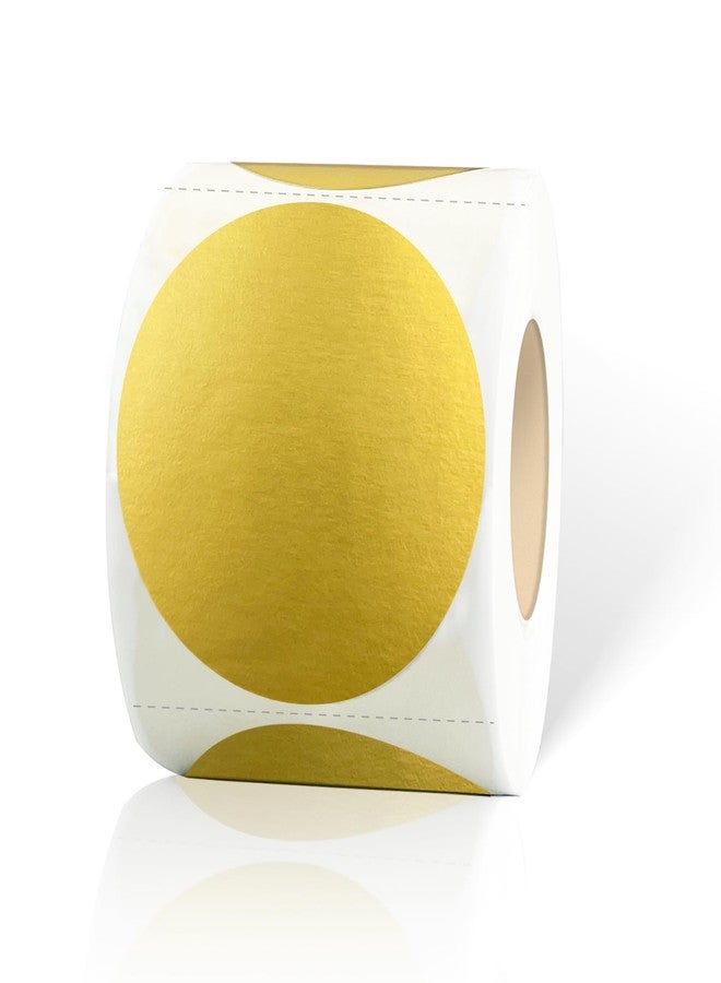 STARLIBOO Gold Stickers, Dot Stickers 2 Inch, Permanent Color Code Dot Sticker, 350Pcs Garage Sale Price Sticker, Round Dot Labels for Office, Classroom - Image 1