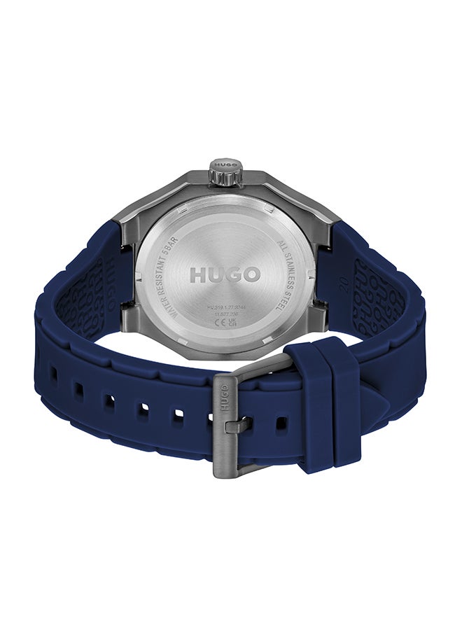 HUGO BOSS HUGO BOSS WATCH ROUND ANALOG MEN'S GREY CASE WATCH - 1530398 - Image 2