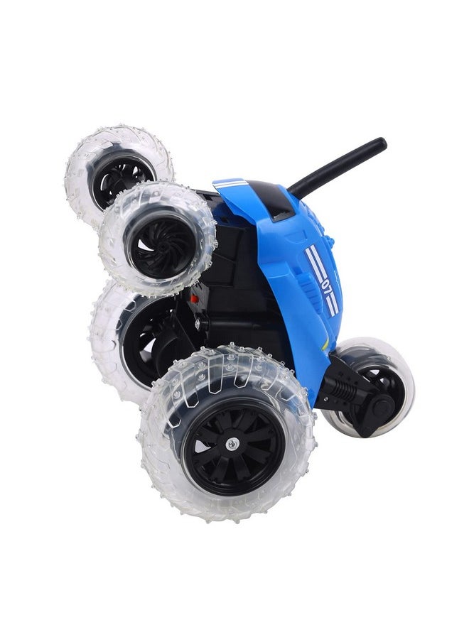 Sharper Image Sharper Image Thunder Tumbler Stunt Wireless Remote Controlled Car|360° Rotating|High Speed Off Road|Top Brand in USA|Blue Color RC Car for Kids 6 Yrs+|Birthday Gift|Outdoor All Terrain|Made in India  - Image 4