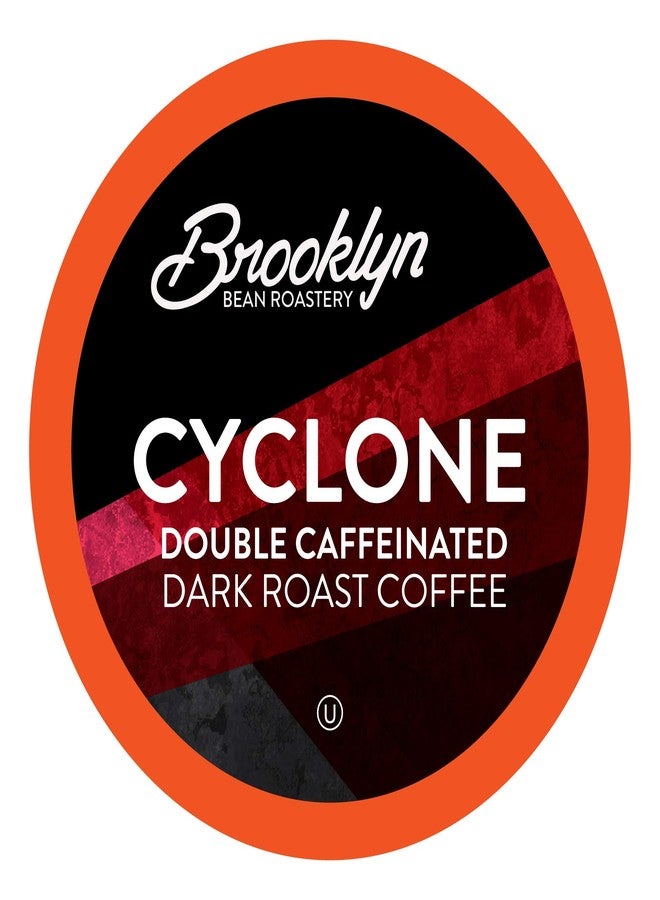 Brooklyn Beans High Caffeine, Cyclone Gourmet Coffee Pods, Compatible with 2.0 Keurig K Cup Brewers, 72 Count - Image 2