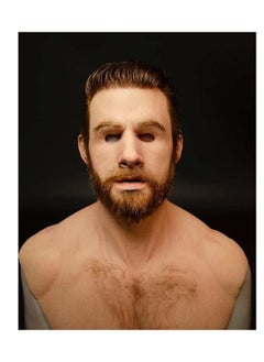Latex Silicone Mask Realistic male man Face Cover