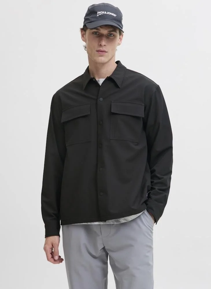 JACK & JONES  Casual Pocket Detail Regular Fit Shirt for Men | Best Price UAE