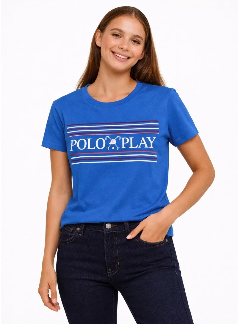 بولو بلاي  Multipack Graphic Print T-Shirt for WOMEN