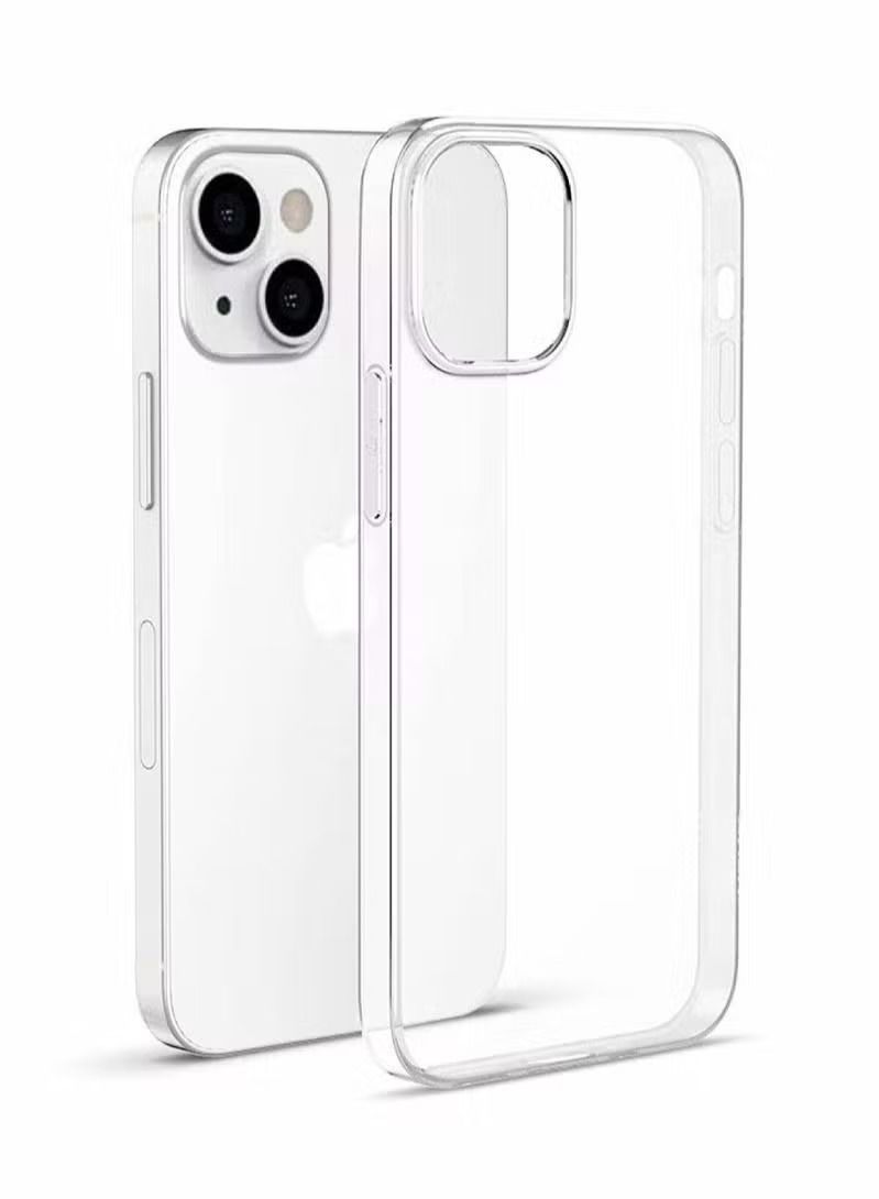 Zaboon Apple iphone 14 Plus Crystal Clear Protective Case for Shockproof Silicone  Slim Transparent Cover