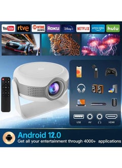 Tripsky T269 Pro Latest Android 12 Projectors 4k 3D Smart custom logo Projector Led Smart 720P Portable Projector  - Image 3