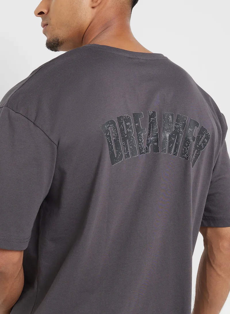 Seventy Five Oversized Graphic T-Shirt