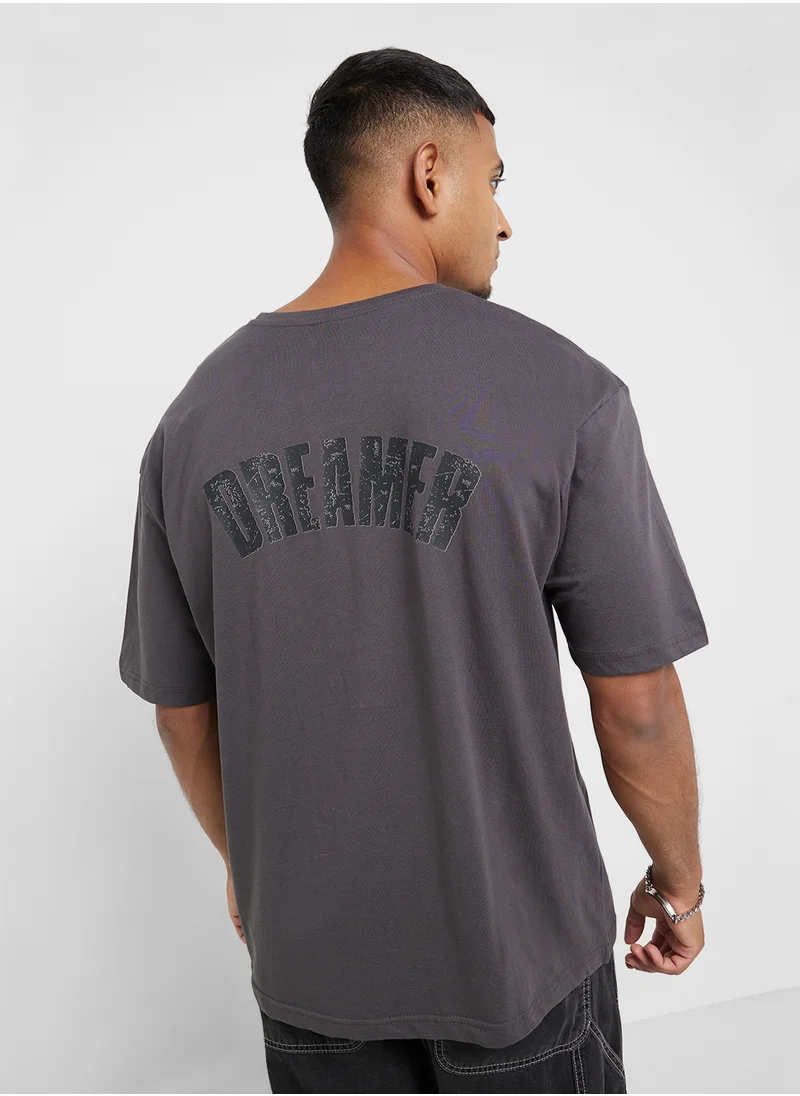 Seventy Five Oversized Graphic T-Shirt