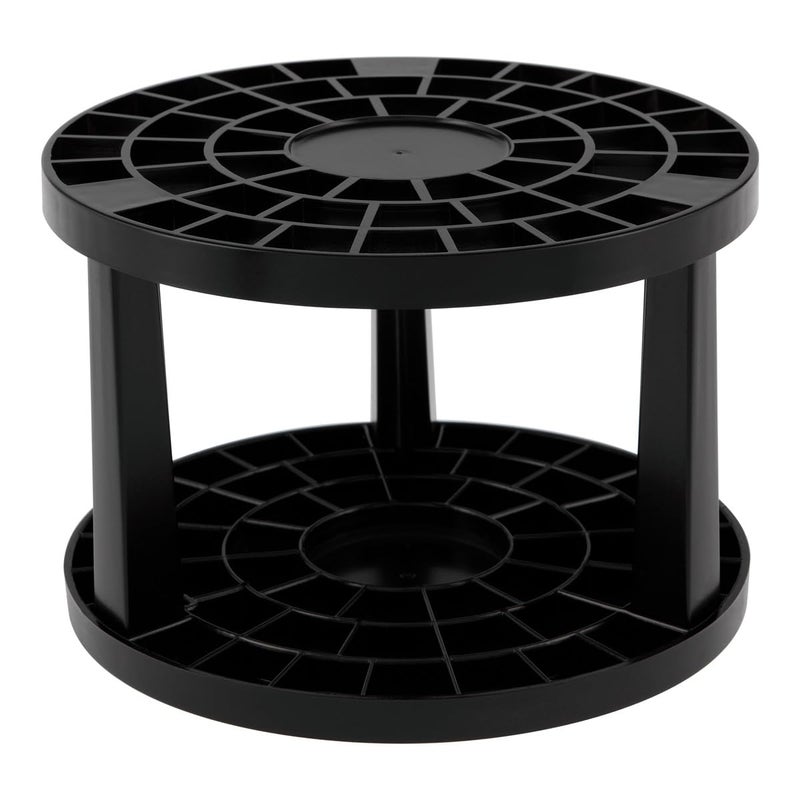 Creative Mark حامل فرشاة كريت من كرييتف مارك - صندوق تخزين الفرشاة للرسم، الفنانين، التجفيف، والمزيد! - أسود - Image 1