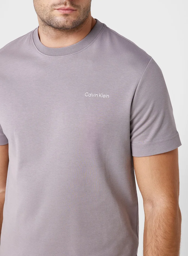 CALVIN KLEIN Logo Crew Neck T-Shirt