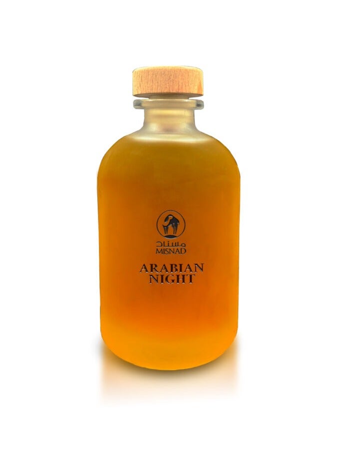 زيت عطري المسند ليلة العرب - 100 مل | زيوت عطرية عالية الجودة للناشر وصناعة العطور وصناعة الشموع | عطر غريب وفاخر