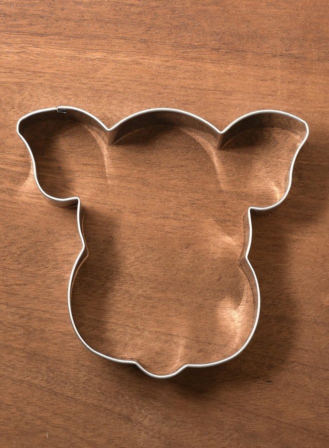LILIAO 4.6" Pig Face Cookie Cutter Sandwich Cutters, Stainless Steel - Image 5