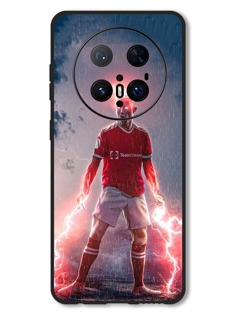 Theodor Case Compatible with Huawei Mate 70 Pro/ 70 Pro + Protection Shockproof Bumper Cover Ronaldo (5) - Image 1