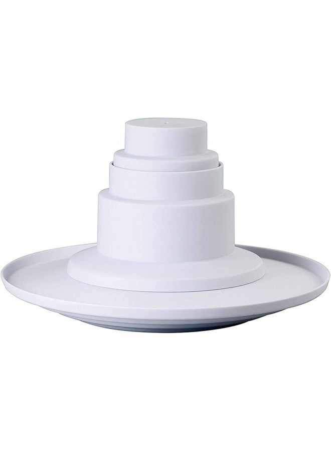 Wilton 4-Tier Stacked Cupcake and Dessert Tower - Image 1