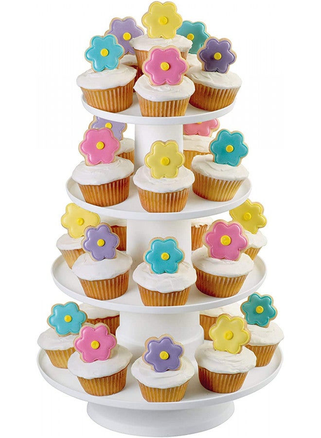 Wilton 4-Tier Stacked Cupcake and Dessert Tower - Image 2
