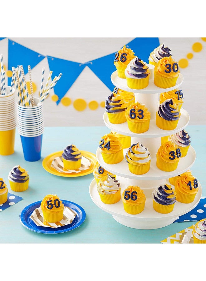 Wilton 4-Tier Stacked Cupcake and Dessert Tower - Image 3