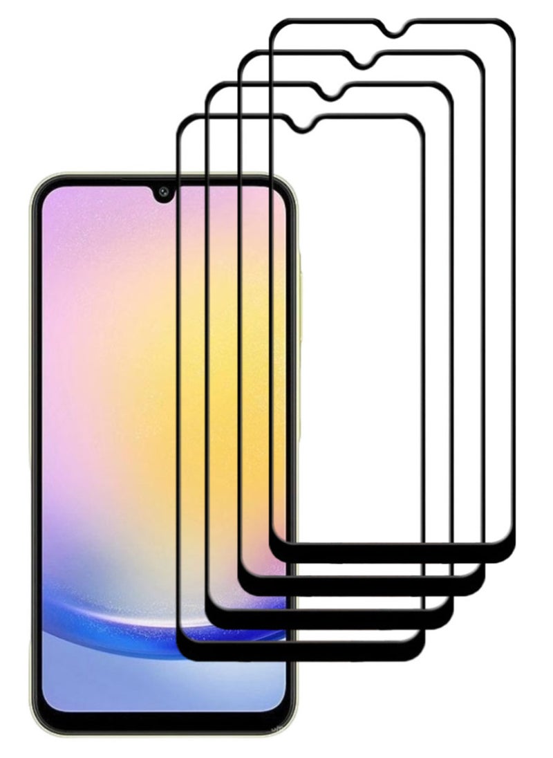 أكاليكس 4 قطع، حماية شاشة، لهاتف سامسونج جالاكسي A25، جودة ممتازة. - Image 1