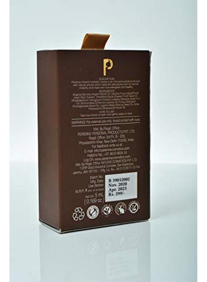 PERENNE Mini Instant Hydration Nectar Dry Oil Serum For Lifting And Firming Skin| Face Oil For Men And Women | Anti Ageing| Moisturising| Hydrating| Non Greasy| Non Sticky| For All Skin Types (5Ml) - Image 5